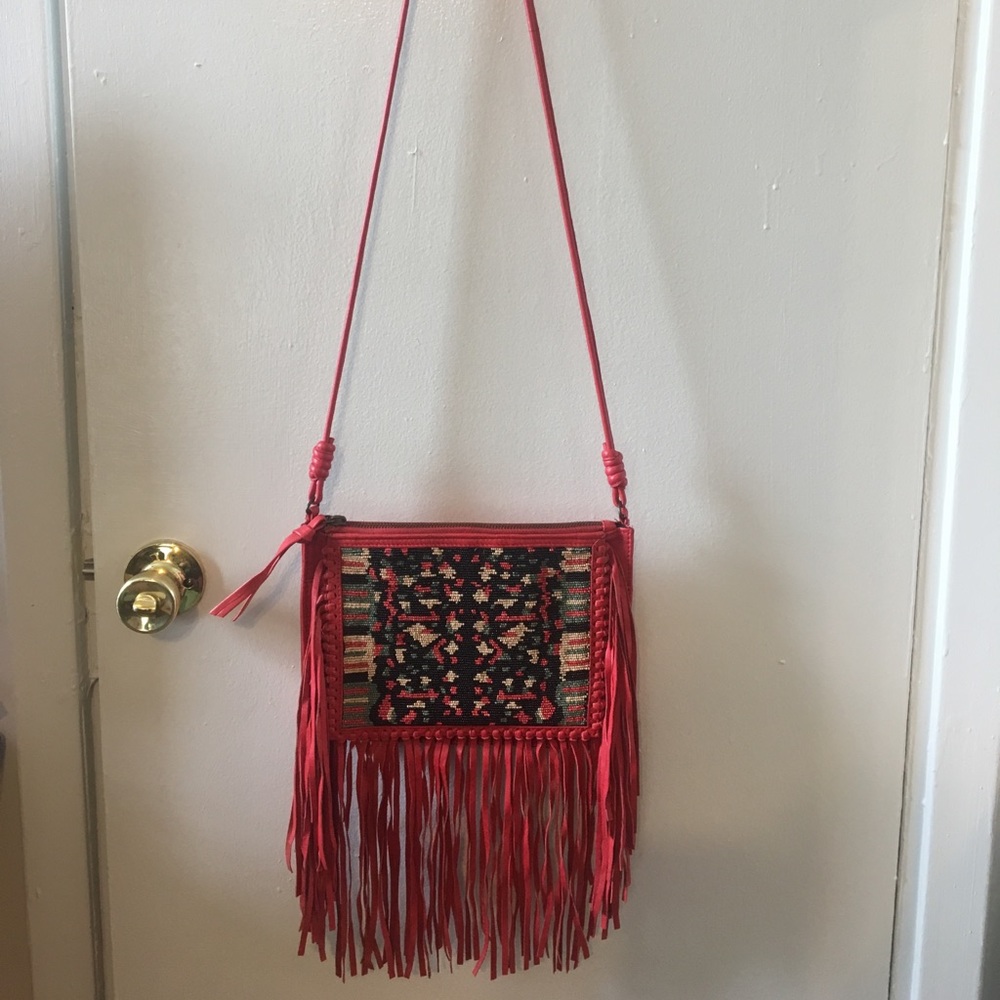 Cortefiel leather bag